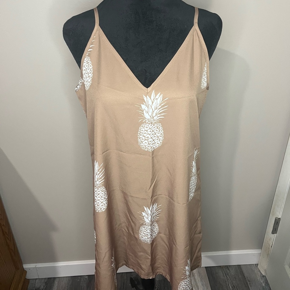 SHEIN Pineapple Sundress